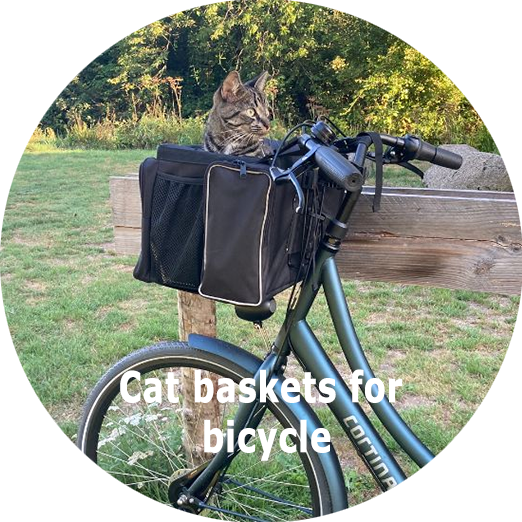 Kattenmand voor op de fiets